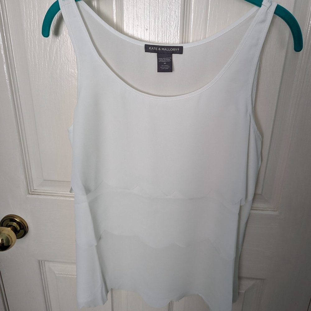 Knit Tank Top (White)
